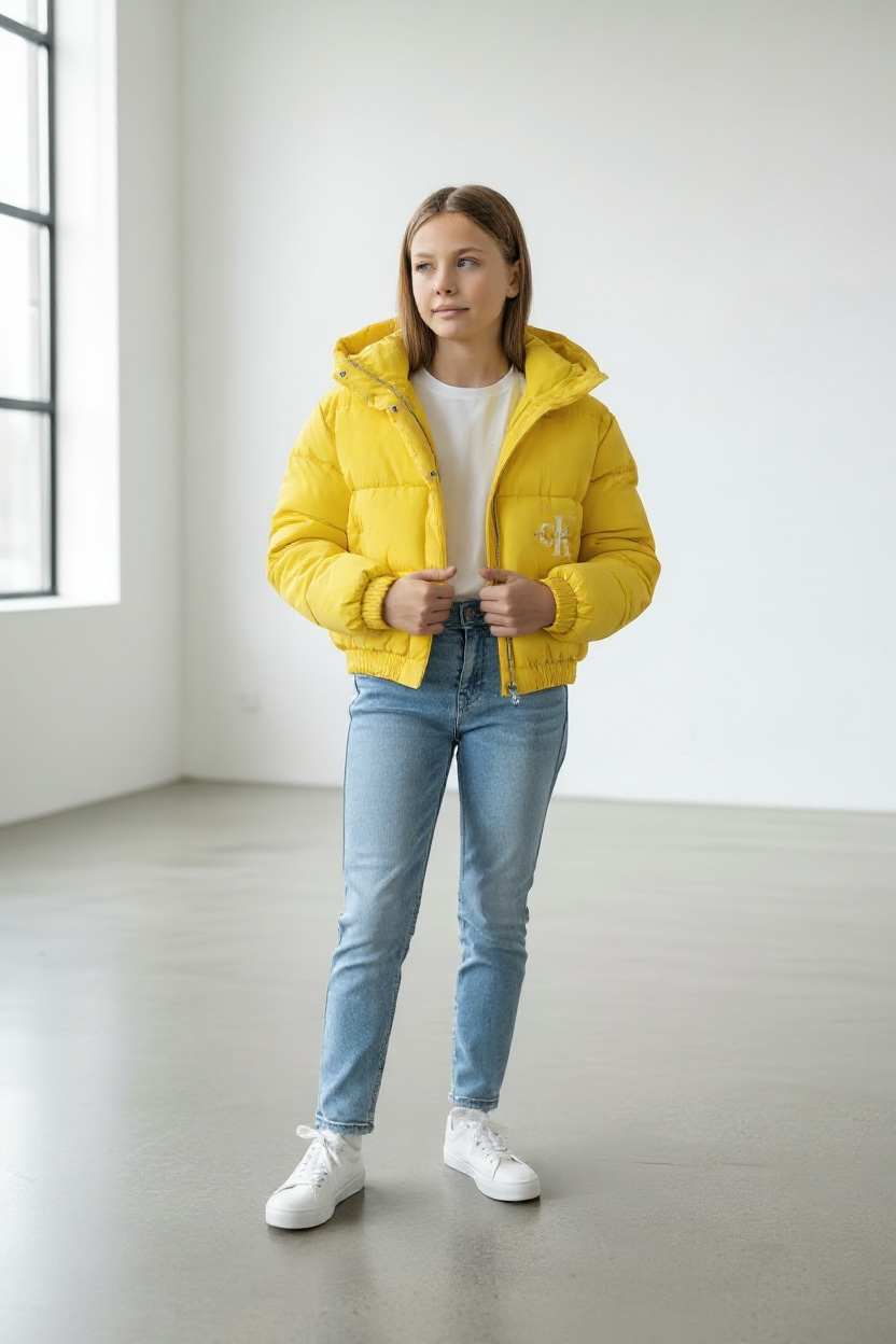 Giubbino Calvin Klein Bimba