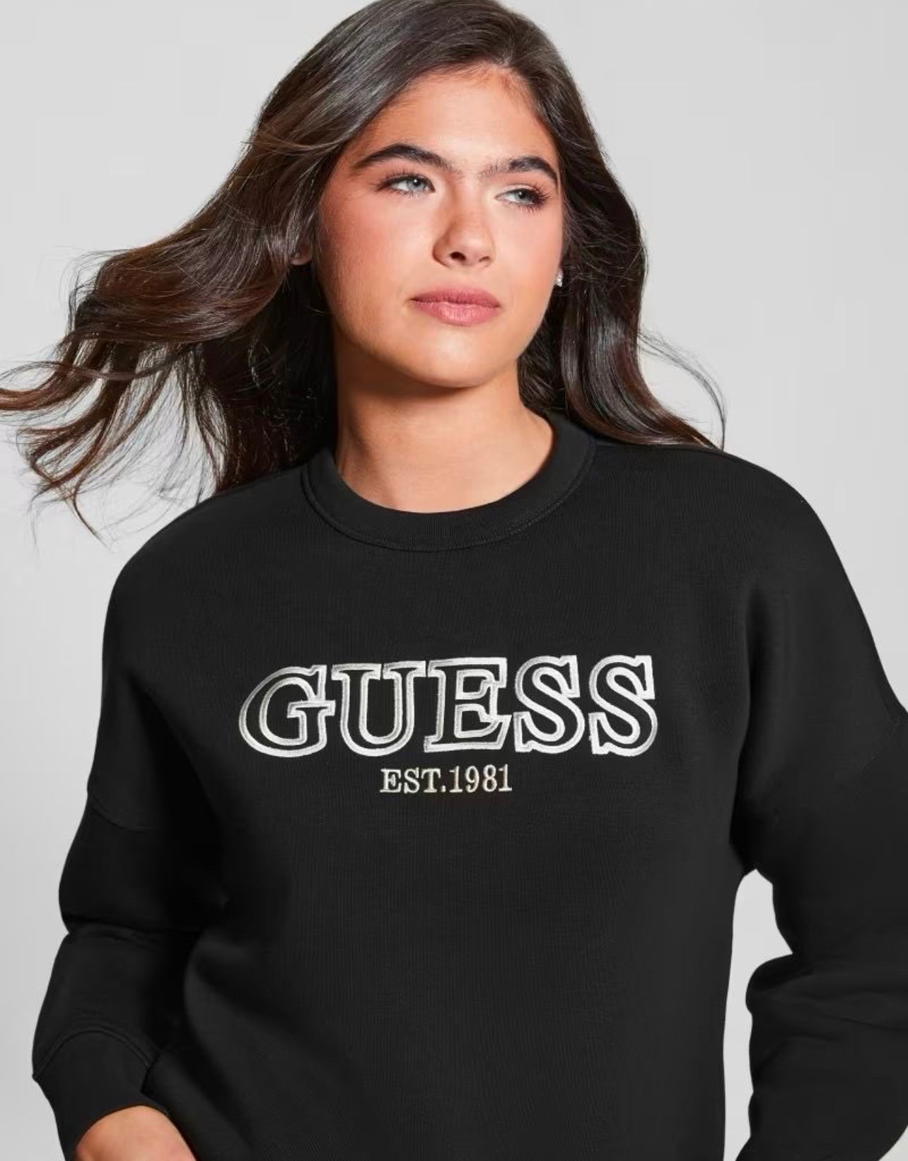 Felpa Guess Donna V4BQ03KCHX0-JBLK
