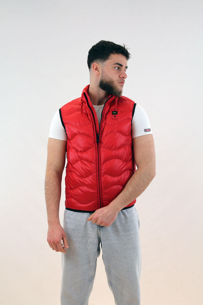 Giubbino Smanicato Blauer Uomo